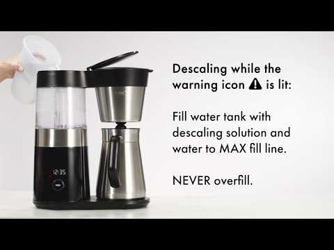 How to Descale the OXO Brew 9-Cup Coffee Maker