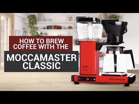 How to Brew Coffee with the Moccamaster Classic
