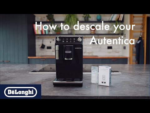 How to descale your De'Longhi Autentica