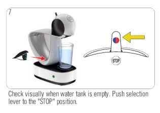 How to descale dolce guto infinissimo 4