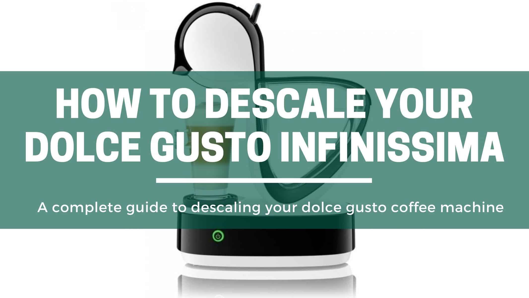 The Green Pods How to decale your dolce gusto infinissima