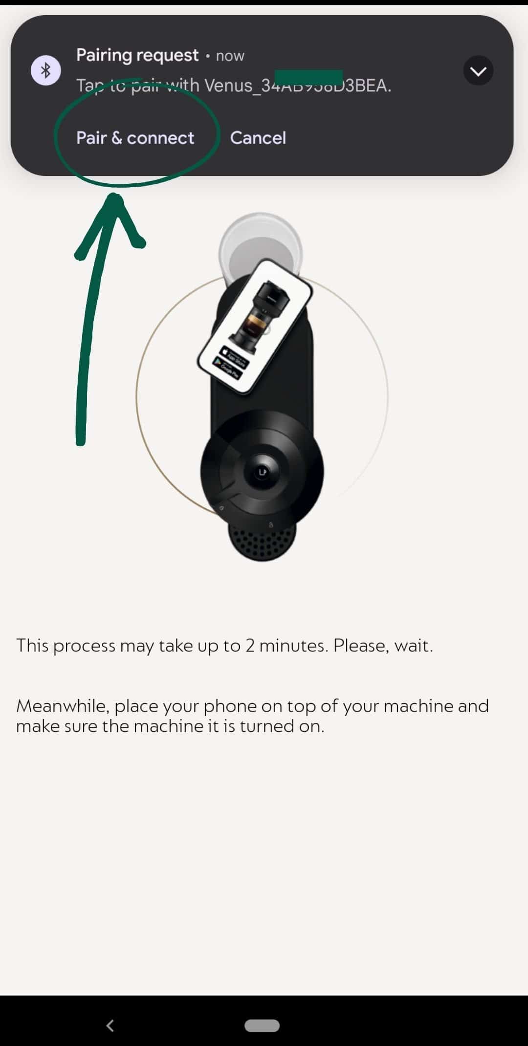 The Green Pods How to connect to Nespresso wifi and bluetooth 4