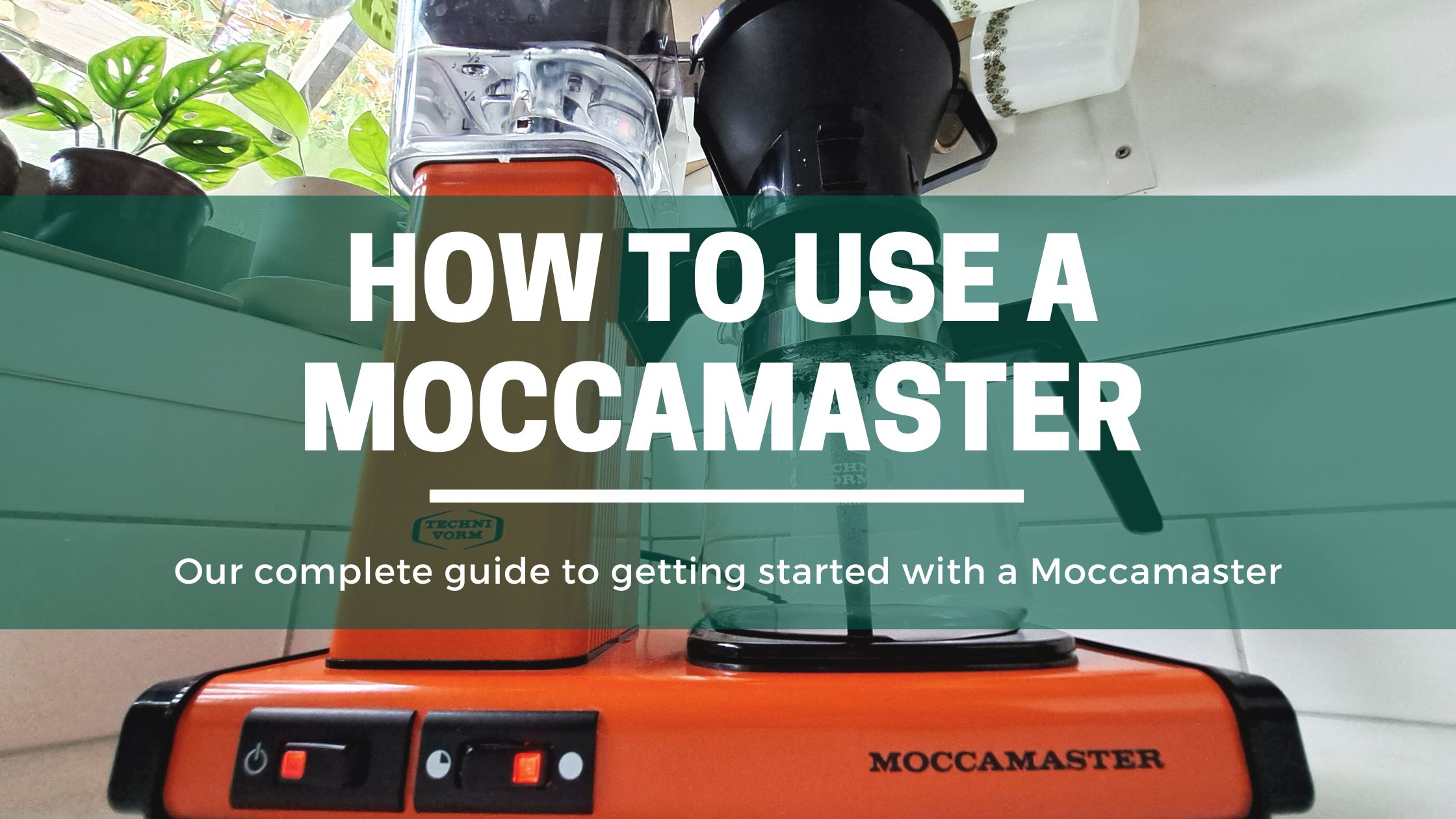 Green Pods How to use a moccamaster complete step by step guide