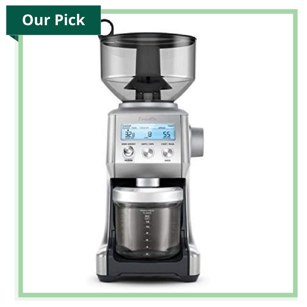 The Green Pods Reccommends Breville smart grinder