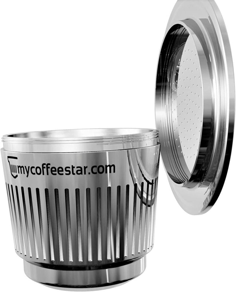 mycoffeestar reusable nespresso pod