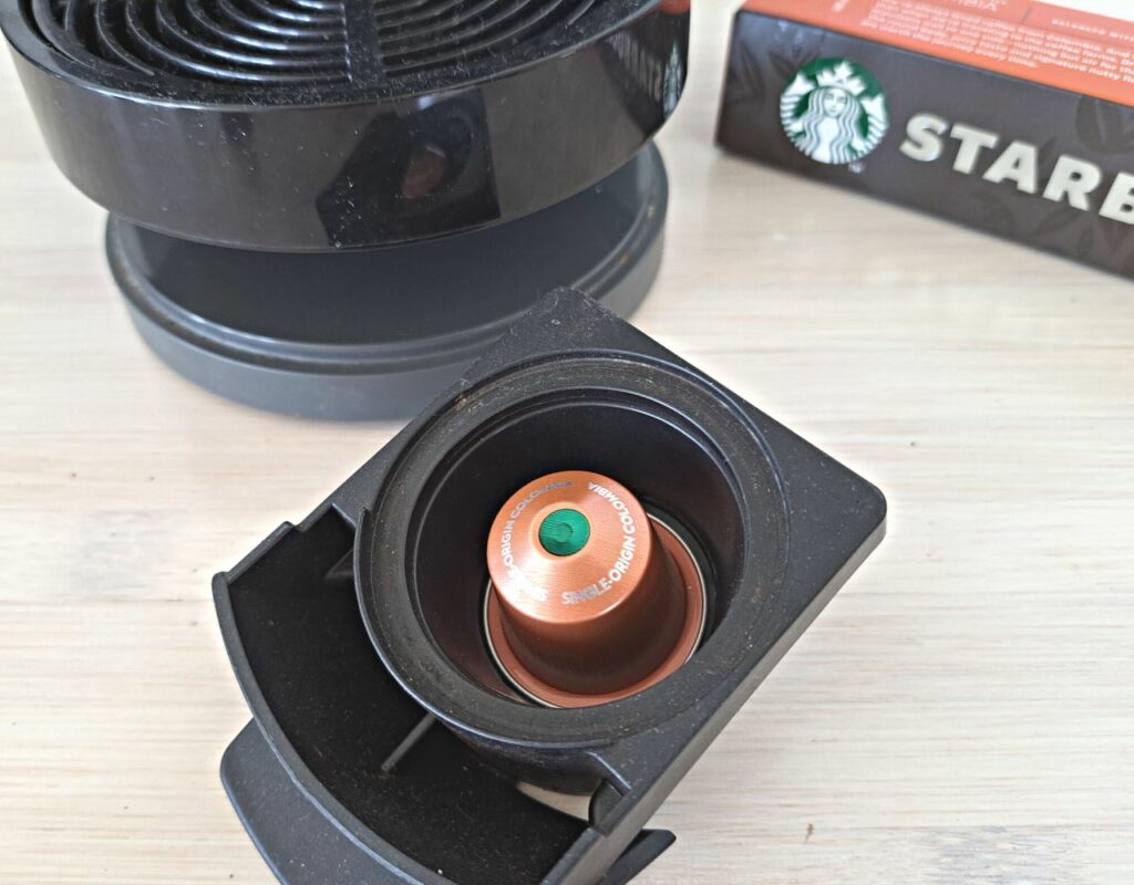 Is Dolce Gusto Compatible With Nespresso (Our Hack!) 6 The Green Pods Nespresso pods in dolce gusto capsule holder