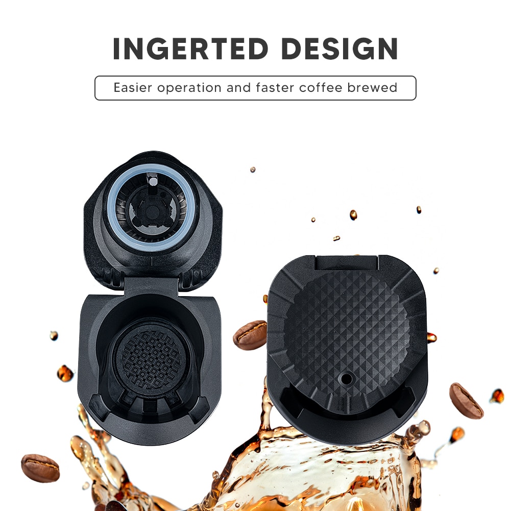 ICafilas Adapter for Dolce Gusto PICCOLO XS/Genio S Machine Reusable Capsule Refillable Cafetera Expreso Coffee ICafilas Adapter for Dolce Gusto PICCOLO XS/Genio S Machine Reusable Capsule Refillable Cafetera Expreso Coffee