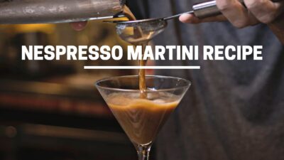 Green Pods The best nespresso martini recipe