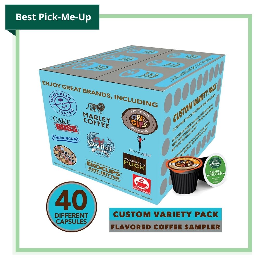 The Green Pods Recommends Crazy Cups Flavored Coffee Pods