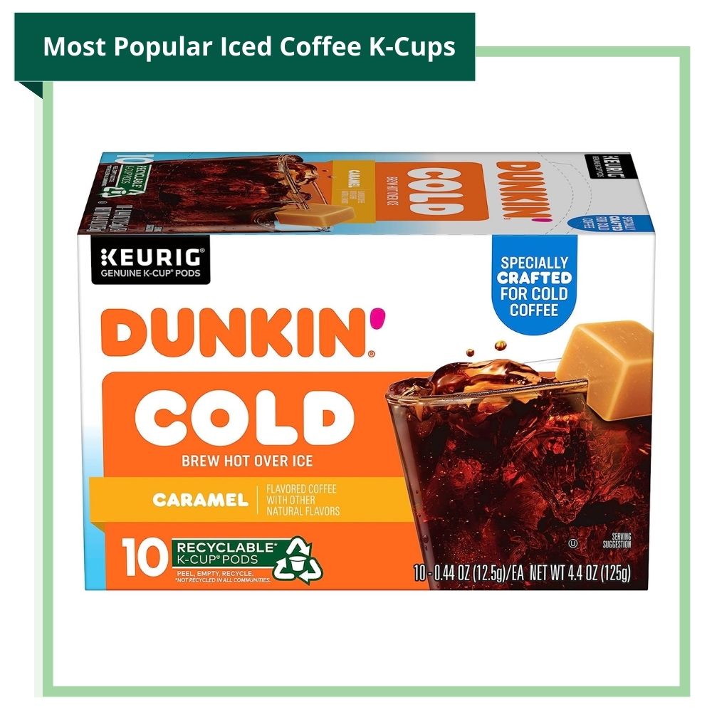 The Green Pods Recommends Dunkin Cold Coffee Roast
