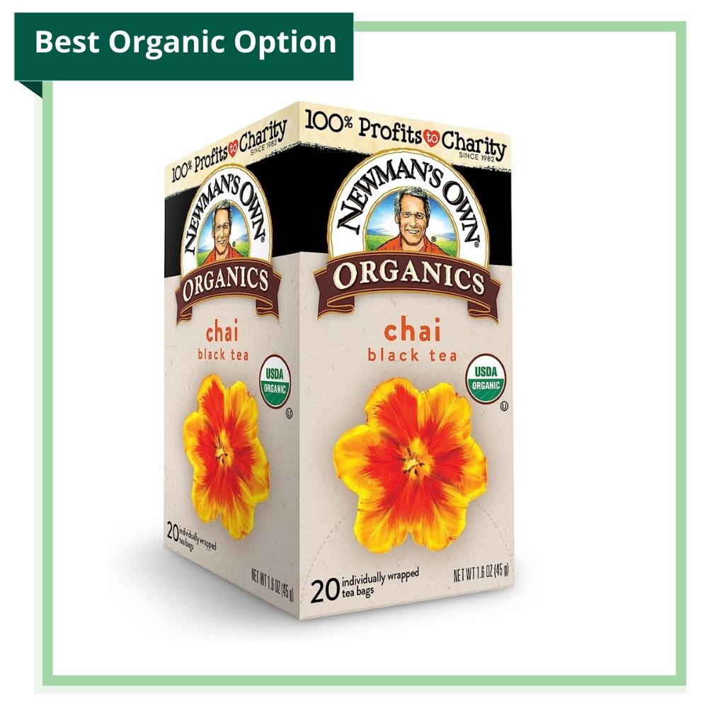 The Green Pods recommends Newmans Own Organics Chai Tea Latte