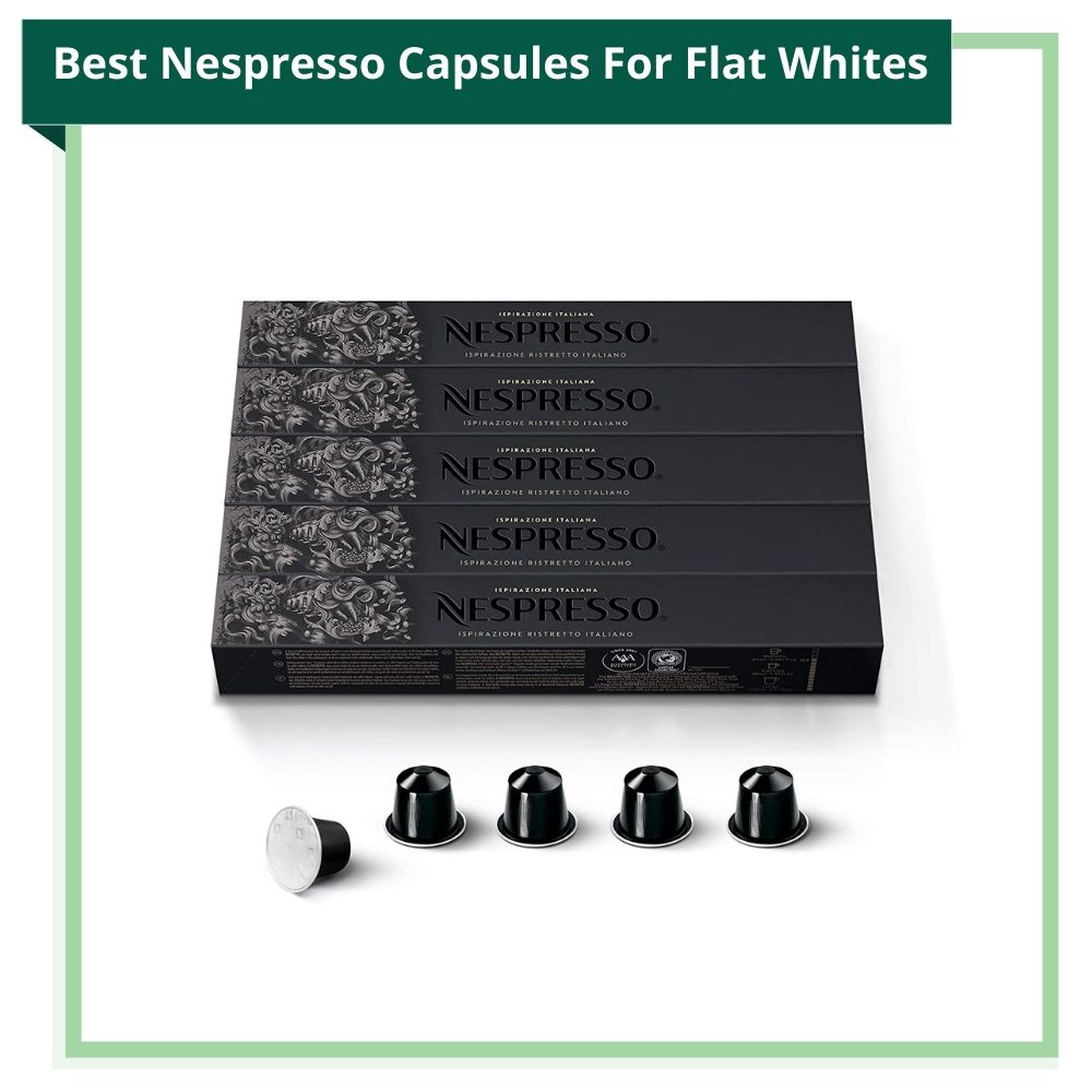 The Green Pods recommends Nespresso Capsules For Flat Whites Ristretto Intenso