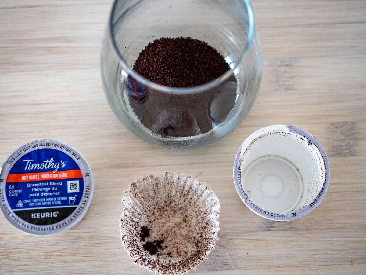 How Much Coffee Is In A K Cup? (We Measured!) The Green Pods