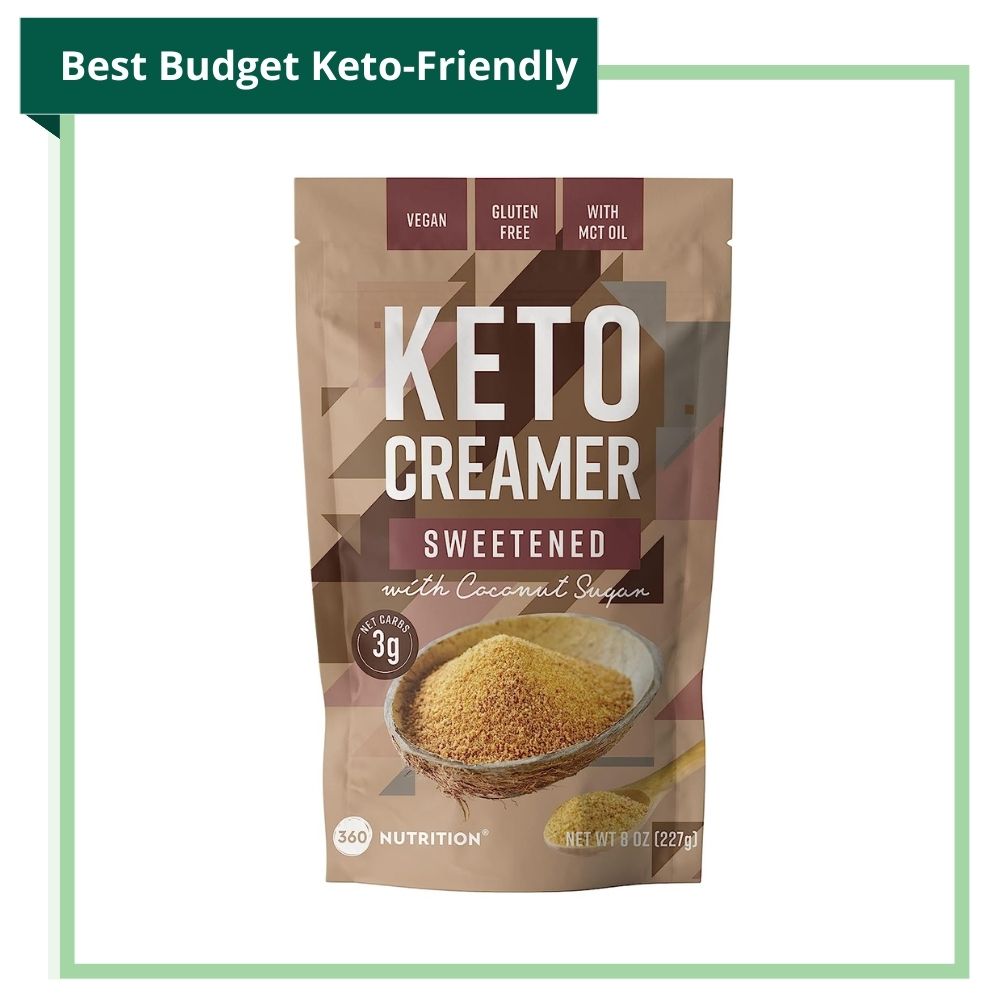 The Green Pods Reccommends 360 Nutrition Keto Coffee Creamer