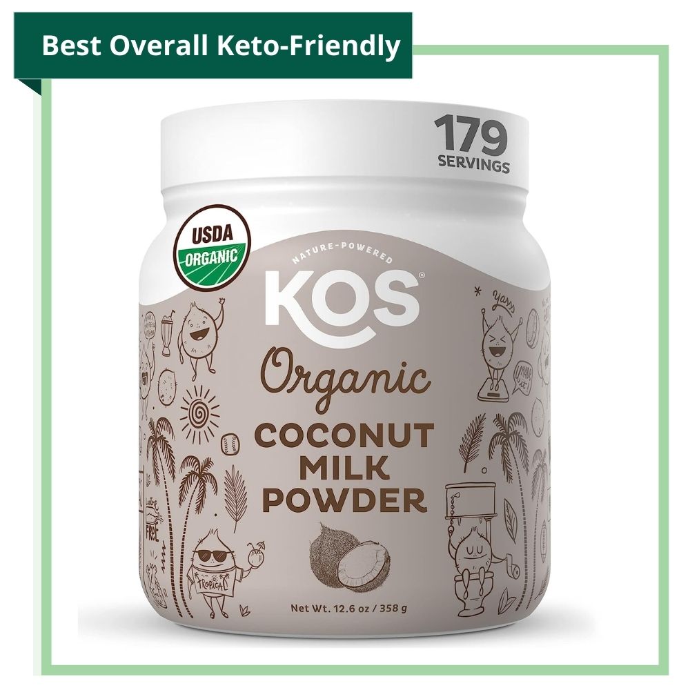 The Green Pods Reccommends KOS Dairy Free Coffee Creamer