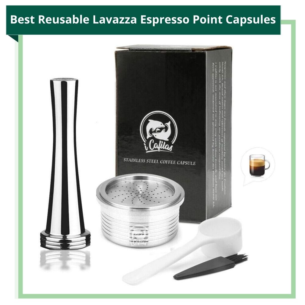 The Green Pods Reccommends MG Coffee Stainless Steel Reusable Capsules