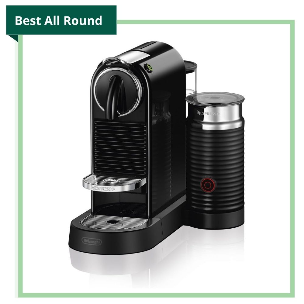 The Green Pods Reccommends Nespresso CitiZ Espresso Machine by DeLonghi