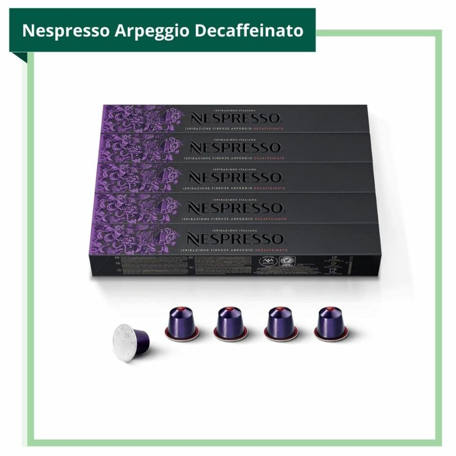 The Green Pods Reccommends Nespresso OriginalLine Arpeggio Decaffeinato