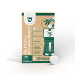 Coffee Machine Cleaning Tablets 9 Green Pod Coffee Machine Cleaner Tablets 12 x 5g Mockup 3 copy
